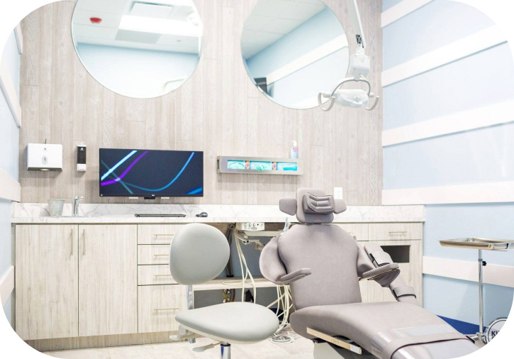 Dental operatory with dental chair