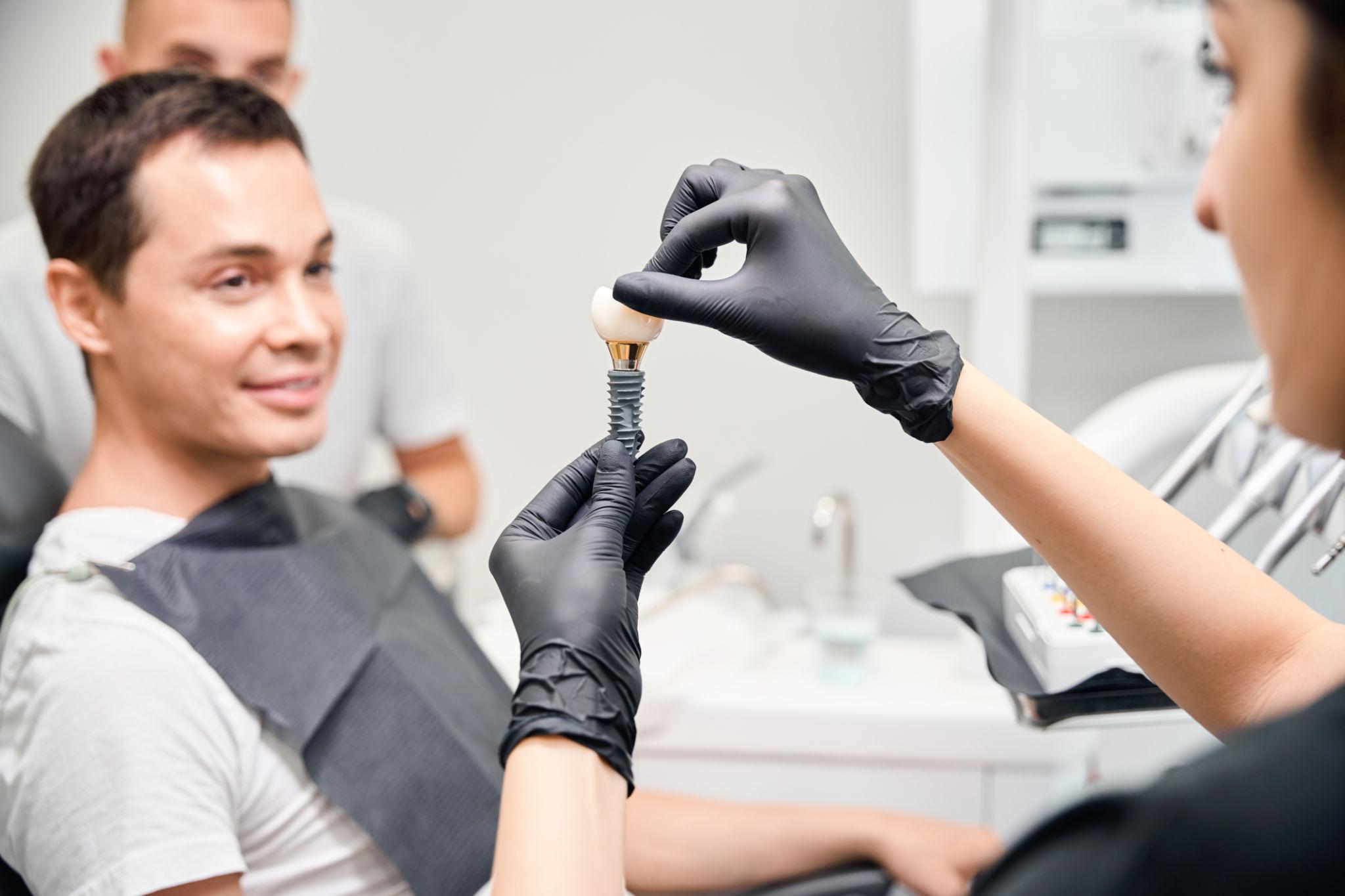Single-Tooth Dental Implant in Durham NC