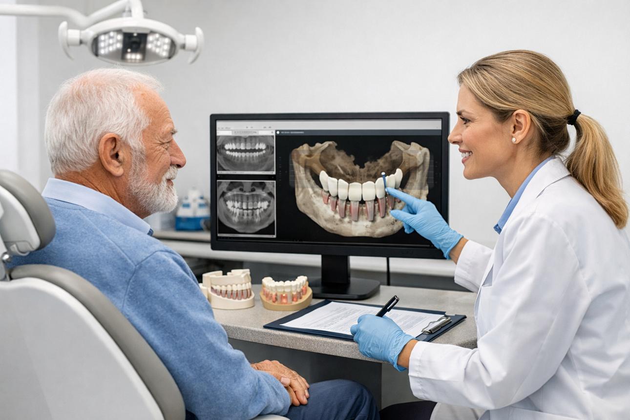 Snap-On Dentures in Southern Pines Implant-Supported Overdentures