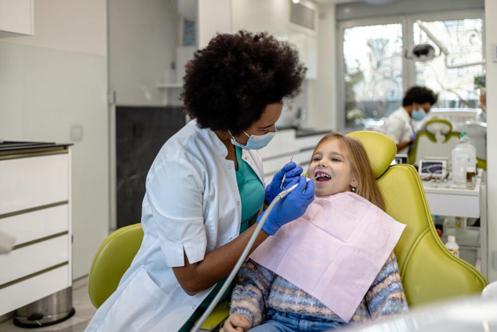 Atención dental para niños fayetteville