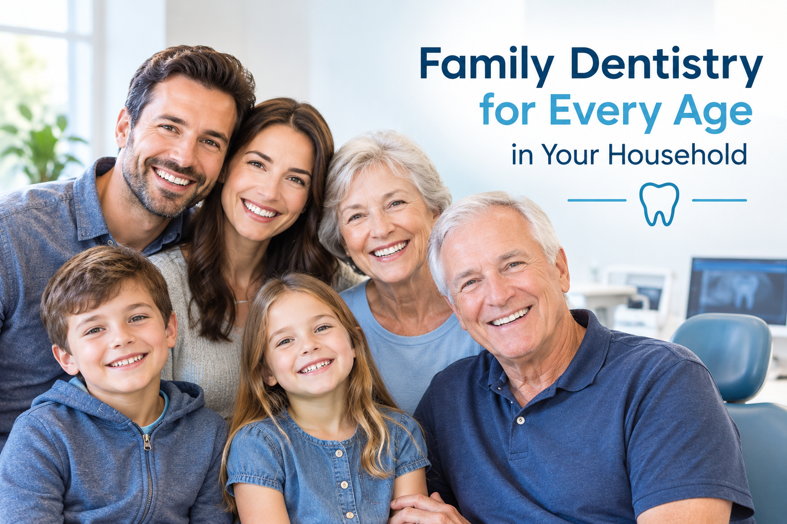 Family Dentistry for Every Age in Your Household