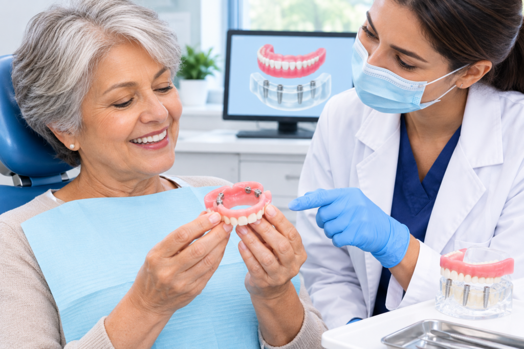 Snap-On Dentures